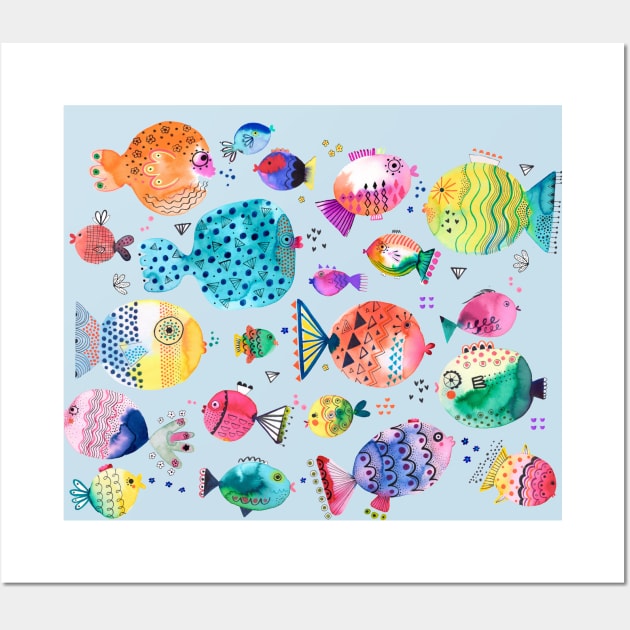 Fish Wall Art by ninoladesign